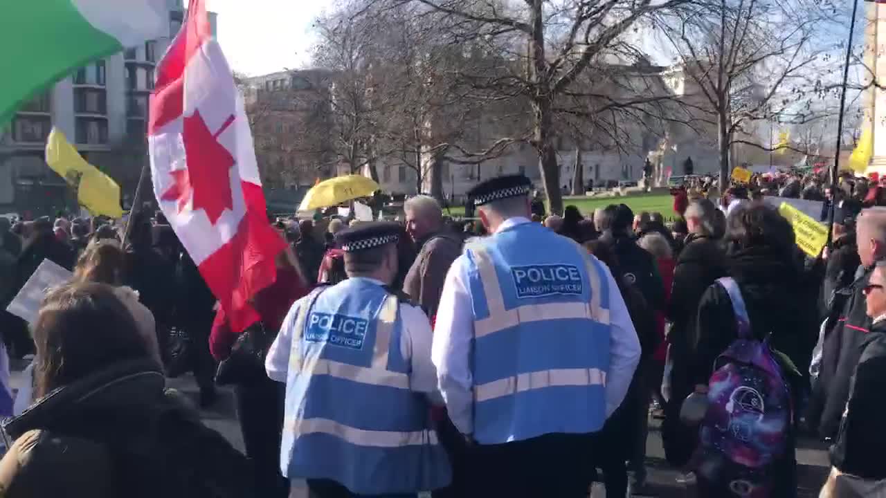 London Freedom Convoy 2-26-22