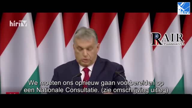 Victor Orban verplettert globalisten