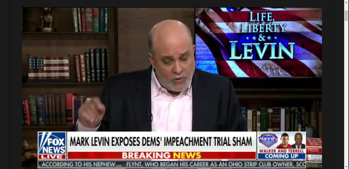 scam impeachment Mark Levin Sean Hannity