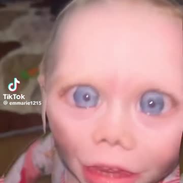 Snapchat filter or ugly scary baby?