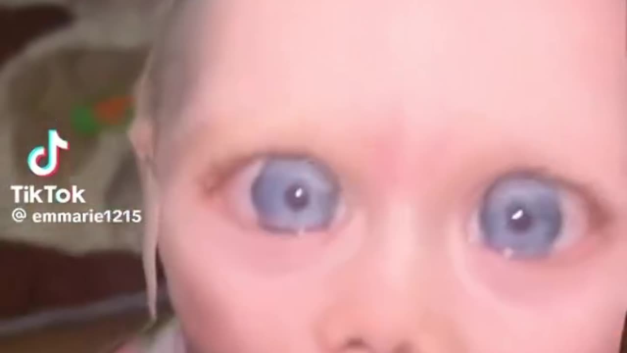 Snapchat filter or ugly scary baby?