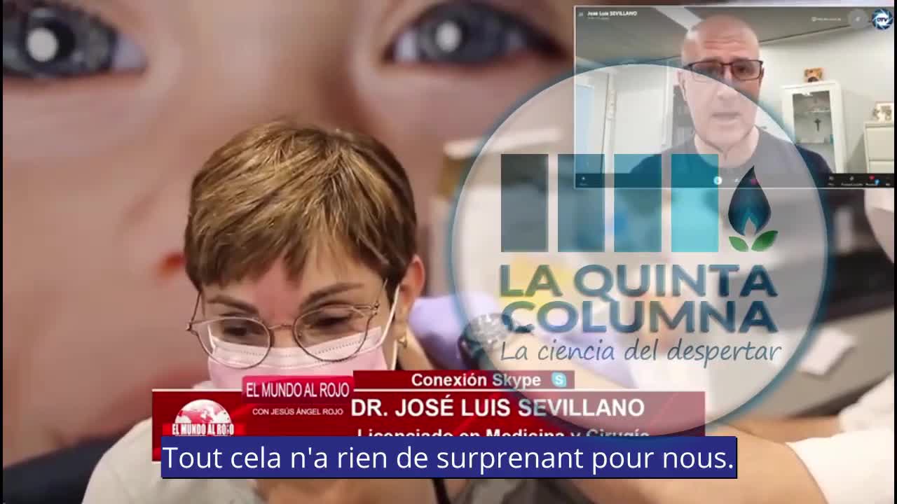 LA QUINTA COLUMNA - Interview du Dr José Luis Sevillano dans El Mundo al Rojo, sur DISTRITO TV 🇫🇷 #Français