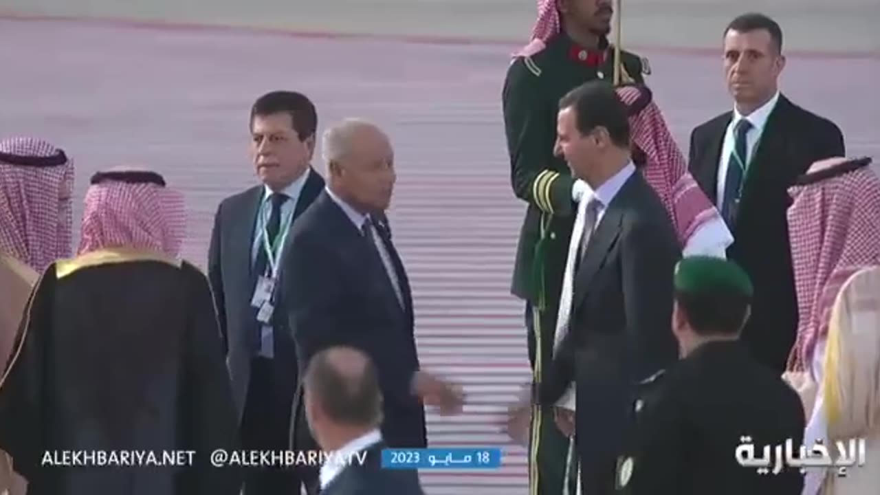 History is being made. President Assad is in Saudi Arabia