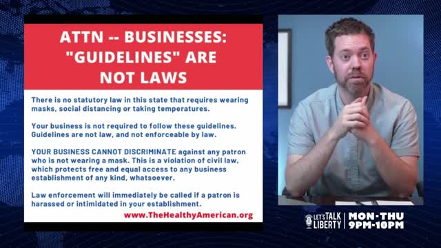 Guidelines are NOT Laws E35 Clip