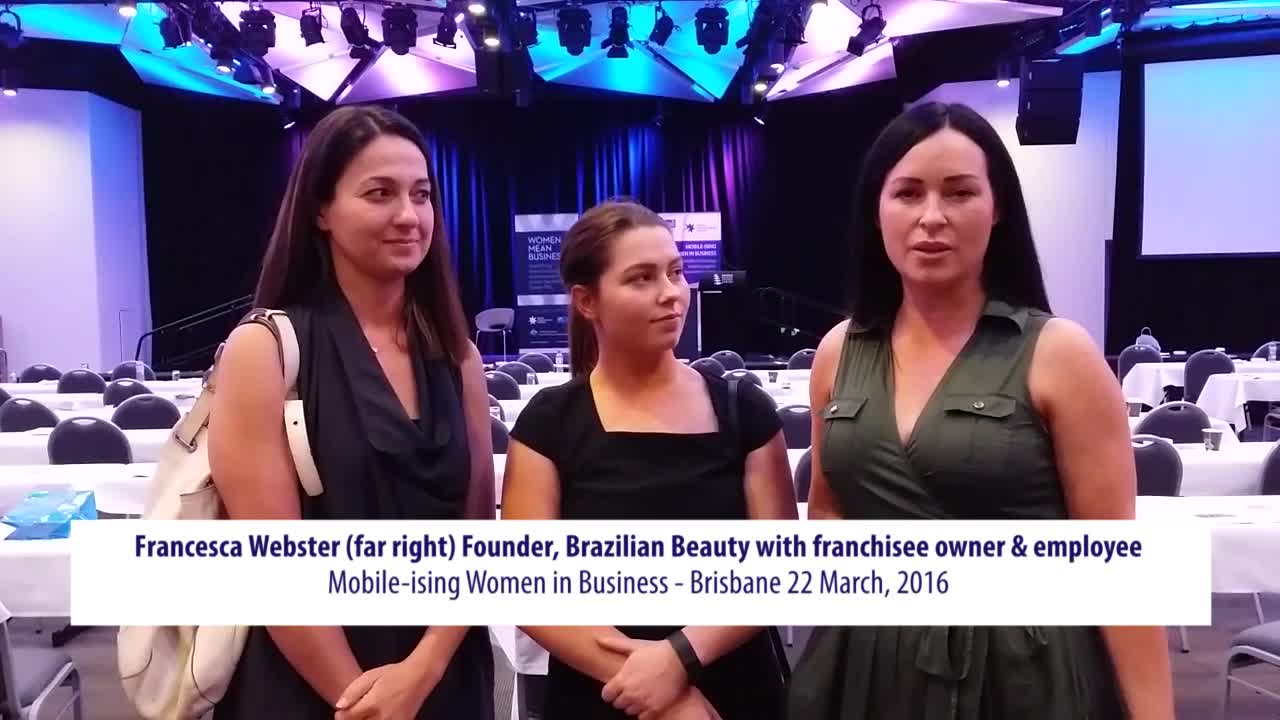 Brazilian Beauty founder, franchisee owner and staff talk on their takeaways