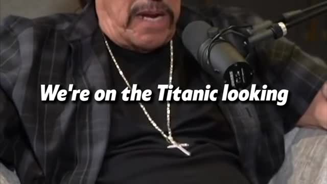 Danny Trejo speech 🎤 look at the big picture …