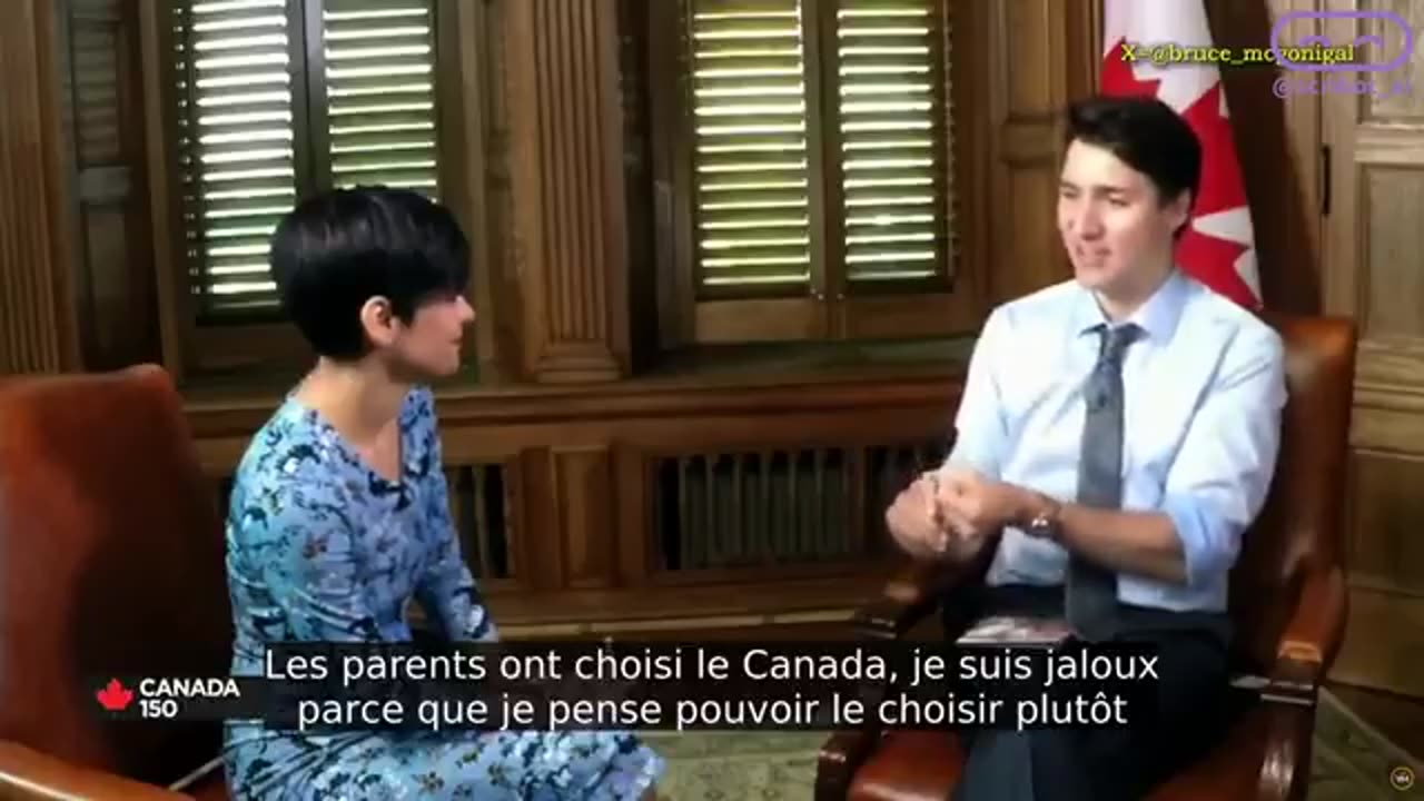 Selon Justin Trudeau le Canada est plus aux immigrants qu'aux natif du Canada car les immigrants