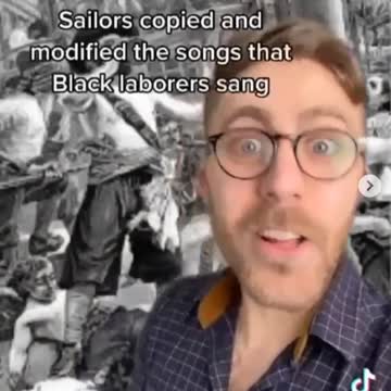 Sea shanties are not racist.