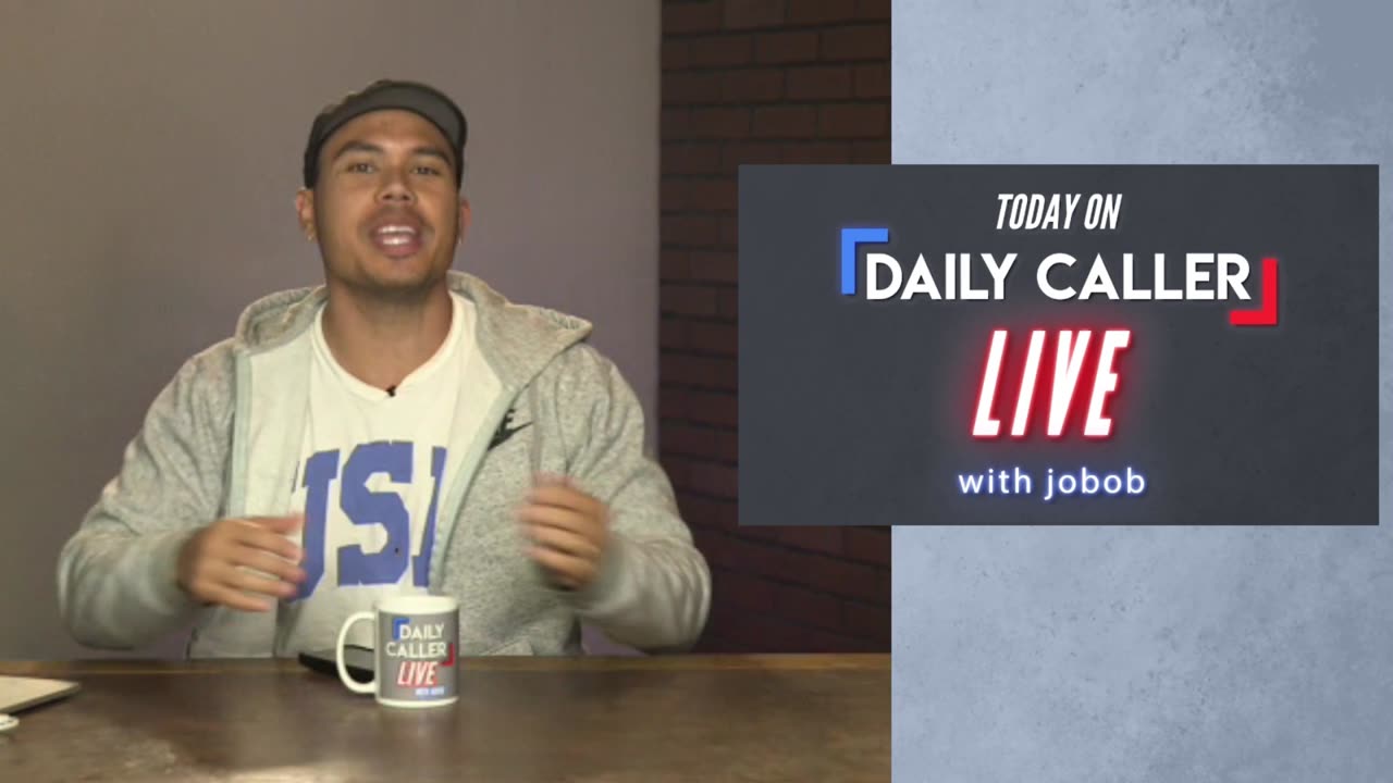 Men in women costumes, people helping terrorists, Gavin Newsom on Daily Caller Live w/ Jobob