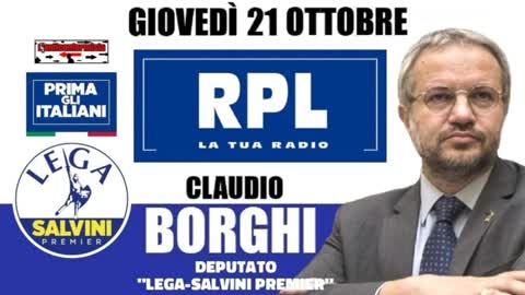 🔴 40° Puntata della rubrica su RPL "Scuola di Magia" di Claudio Borghi (21/10/2021).