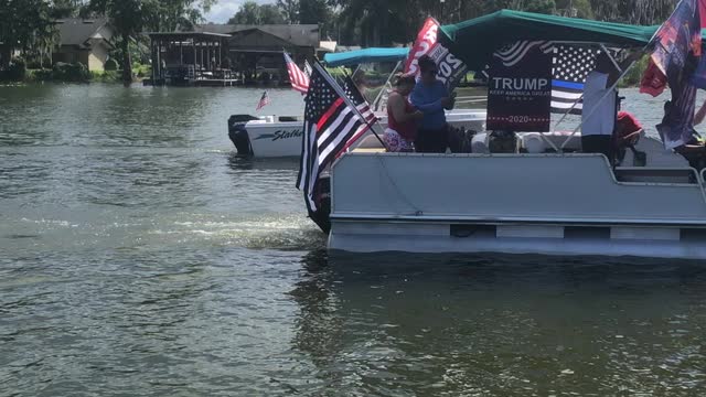 Lake County, Florida Trump Boat Parade 2020