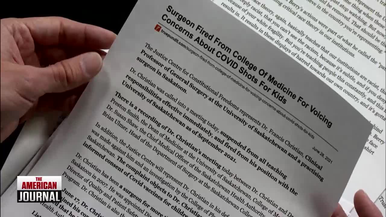 Australian MP Stands Up To Medical Tyranny