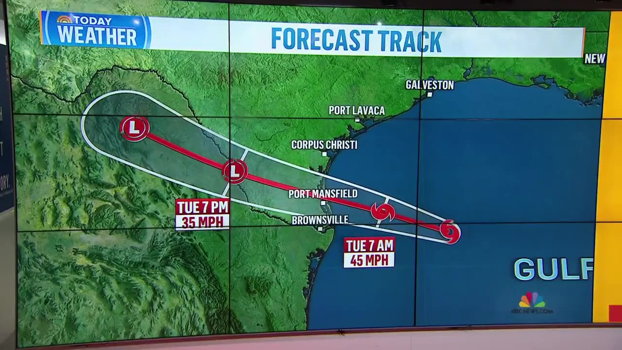 Tropical Storm Harold could dump 7 inches of rain on parts of Texas