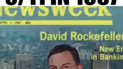 9/11 - Rockefeller Gloats About 9/11 in 1967