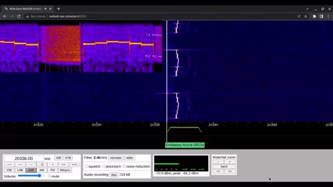 X06 246531 Moscow To Accra 06/12/2022 0958 UTC 20336kHz