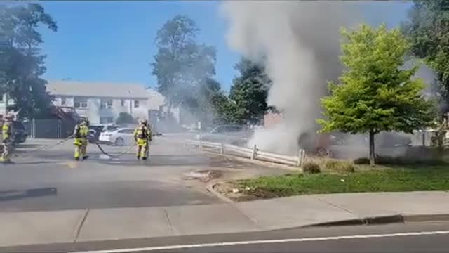 Tesla Bursts Into Flames In Connecticut, Takes 42 Minutes To Extinguish