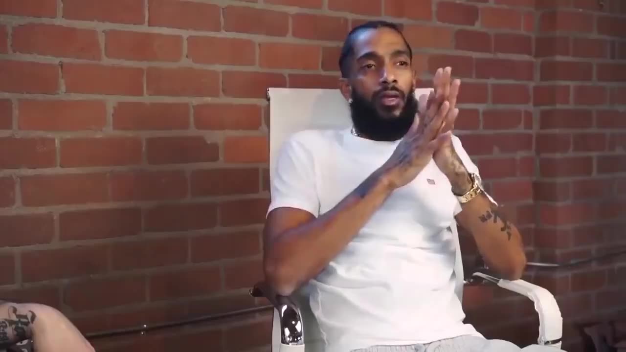 Nipsey Hussle - "Nobody knows how pure you are but you"