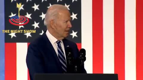 Joe Biden yesterday: