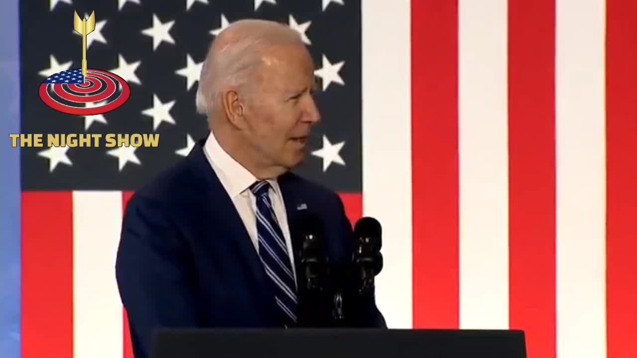Joe Biden yesterday:
