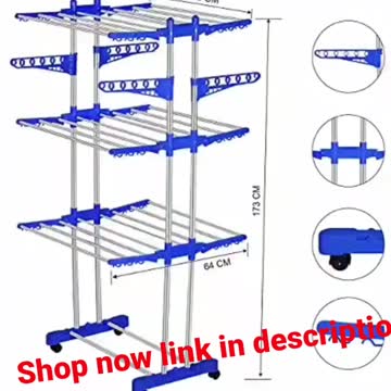 House ware Cloth stand SHOP NOW link in description
