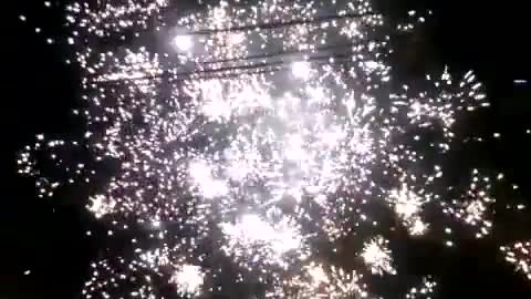 The most colourful fireworks in diwali