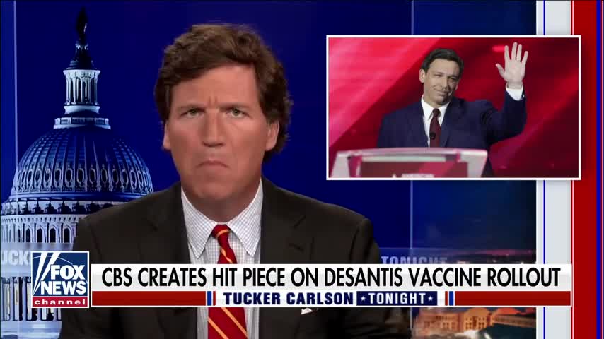 FL Gov Ron DeSantis Joined Tucker to Respond to 60 Minutes' Smears on Him - BREAKS THE INTERNET