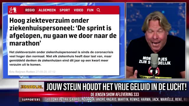 ELITE OP DE KNIEËN - DE JENSEN SHOW #333