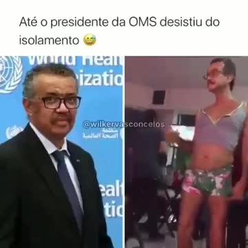 The real Tedros director of the WHO at night.