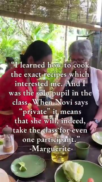 Making memories on your Solo Bali holiday-Private Balinese cooking classes🙏🏽😊