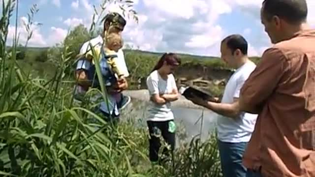 Iulian and Iulia baptized