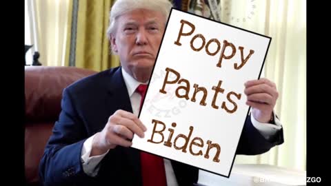 Poopy Pants Biden sing along lets go Brandon