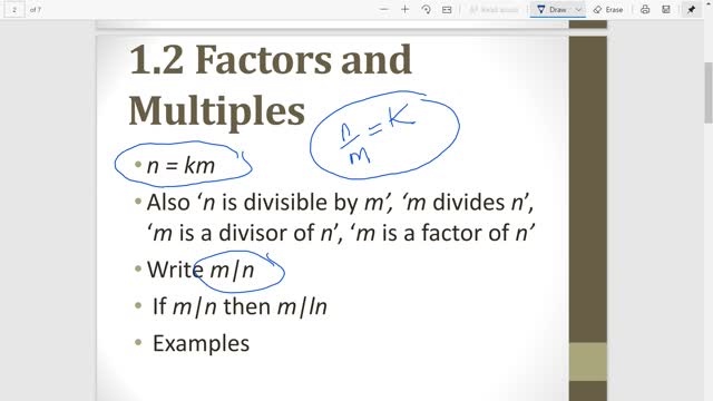 MATH 2305 Lecture 1.2