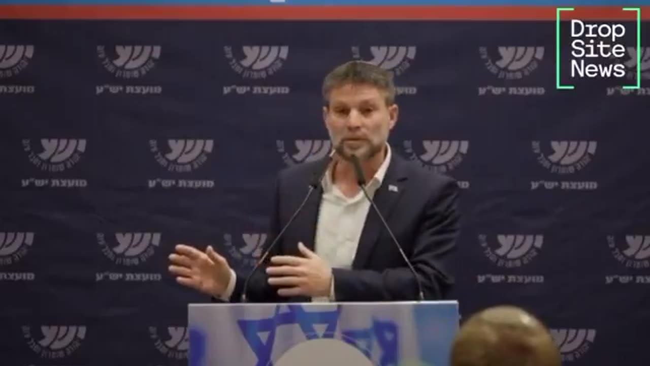 Israel’s Finance Minister Smotrich "It is possible and necessary to occupy the Gaza Strip