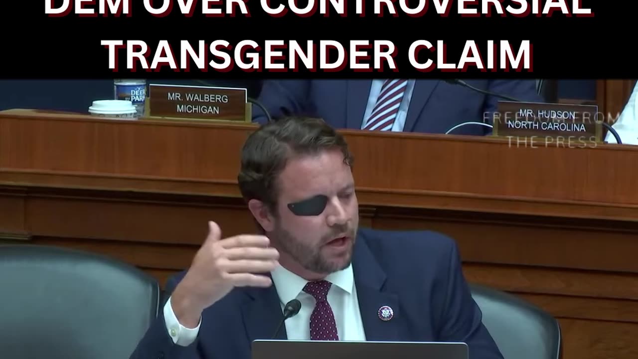 DAN CRENSHAW LAUNCHES INTO HEATED EXCHANGE WITH DEM OVER CONTROVERSIAL TRANSGENDER CLAIM