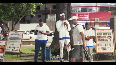 GOCC Trinidad Street Preaching The Kingdom Of Heaven Is At Hand-