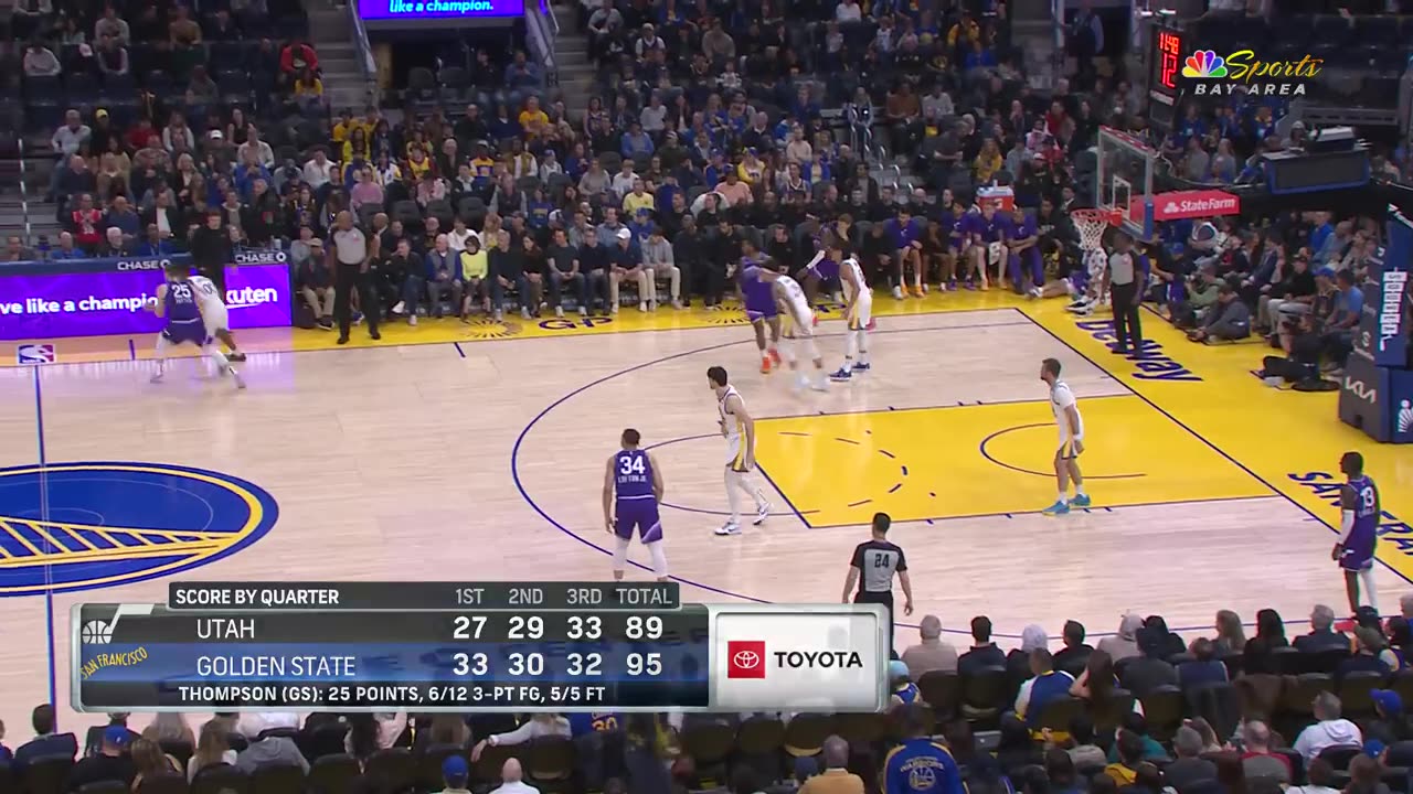 JAZZ at WARRIORS _ FULL GAME HIGHLIGHTS _ April 14, 2024