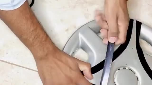 Automobile wheel hub painting