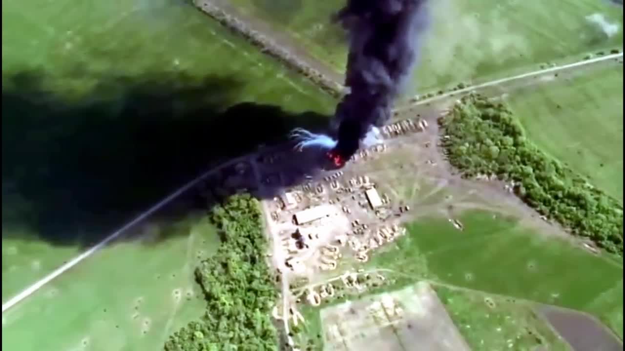 Arta burns invaders from Ukrainian land