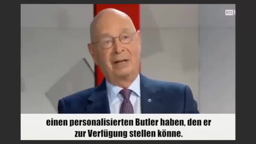 Klaus Schwab im Januar 2016 - Chips unter Haut, dann im Kopf...