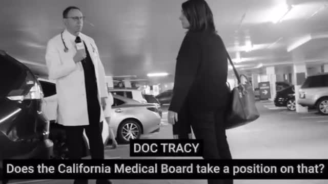 President of CA medical Board refuse to answer difficult questions watch