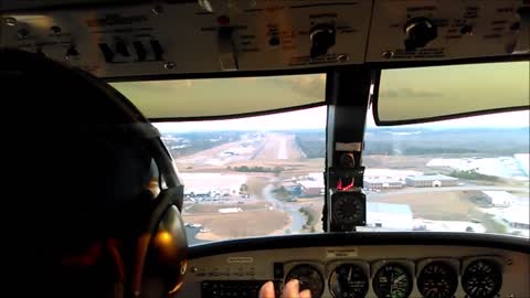 20160201 Sid Flying the Aero Comander Around Town