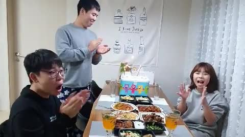 Birthday celebration site in Korea