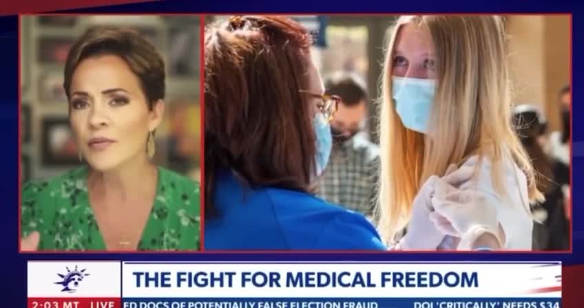 Kari Lake: "I Will Not Force An Experimental Shot On Children..."