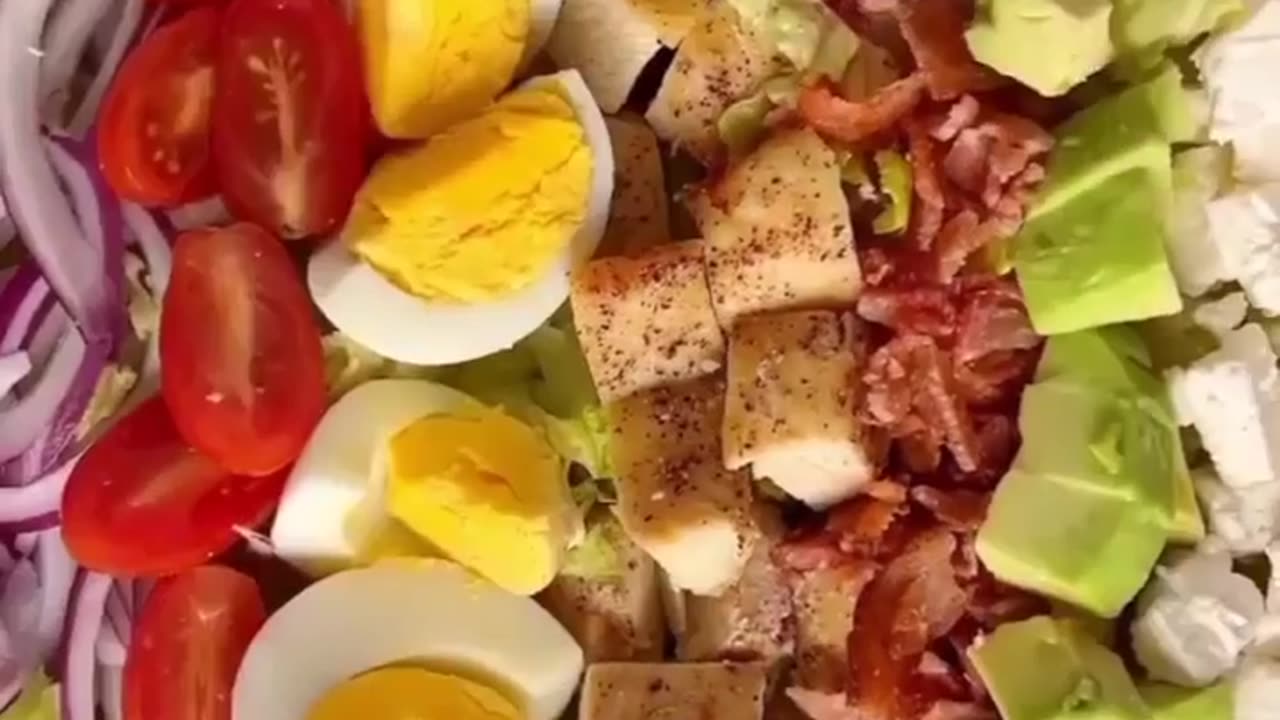 "The Celebrity style Carb Cobb Salad"