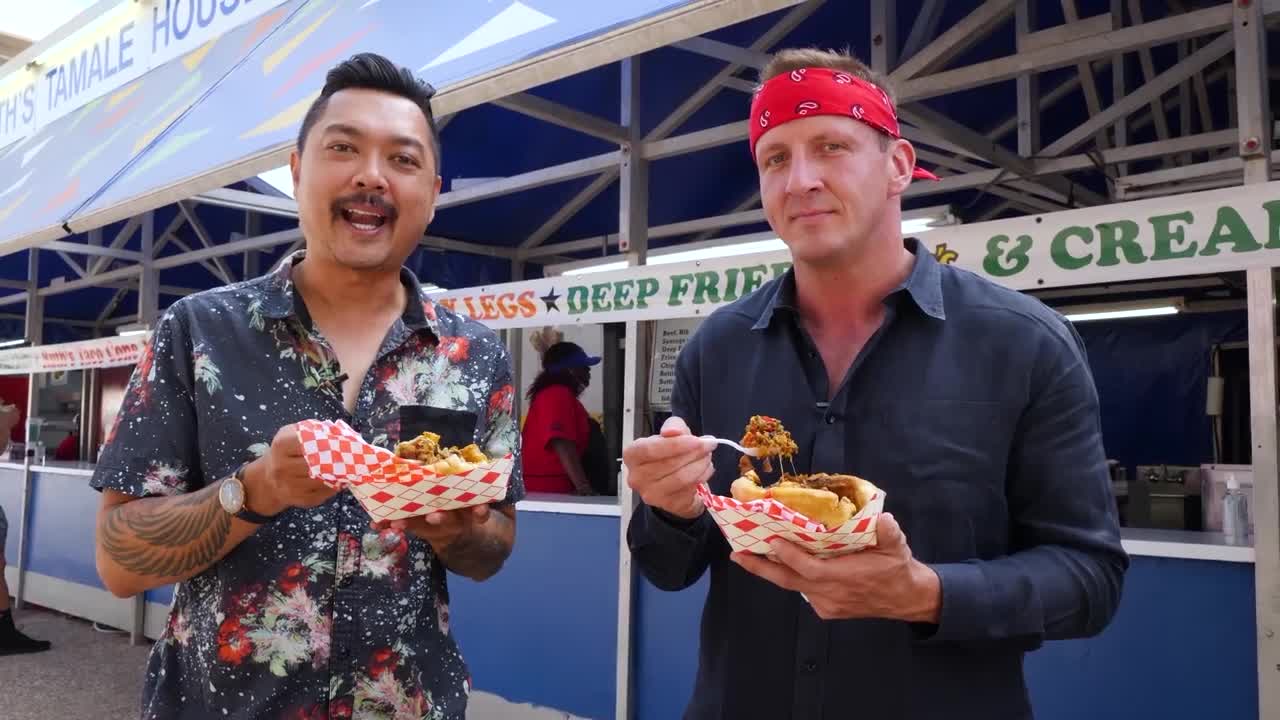 TWISTED TEXAS State Fair Sandwiches!!! Texans are INSANE-4