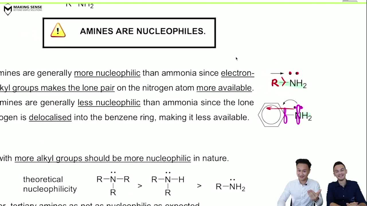 Preparation and Reactions of Amines