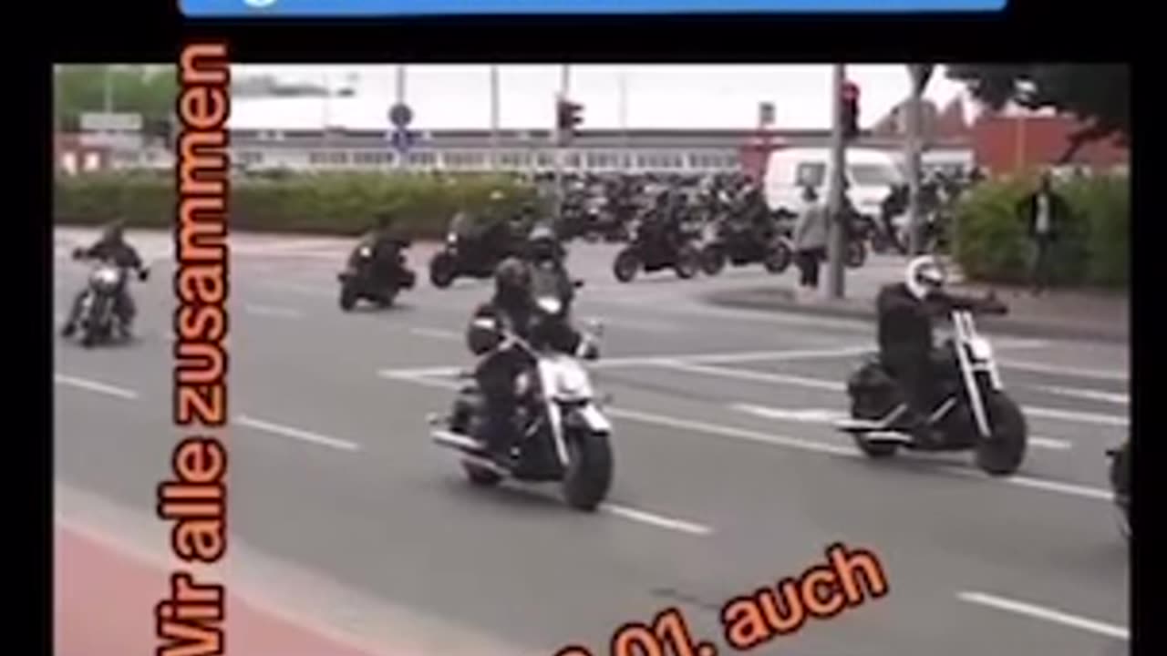 🚨BREAKING🚨Bikers ride to reinforce the farmers.