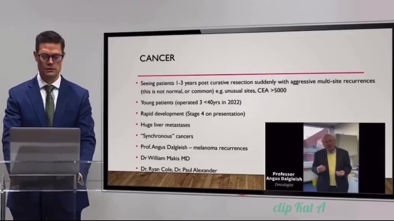 Cancer surgeon sounds alarm: explosion of turbo cancers caused by COVID jabs | Dr. James Royle