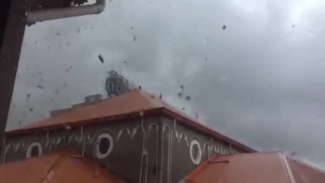 Terrifying Footage Of A Ravaging Tornado In The Philippines