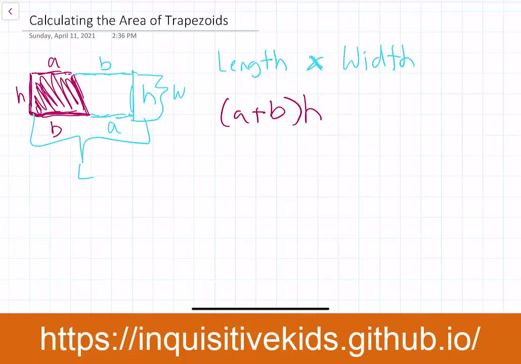 Trapezoids | Area